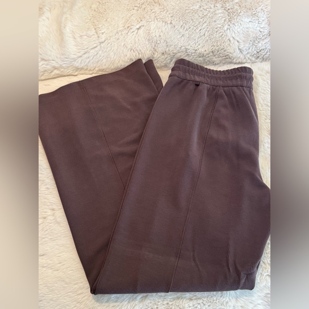 lululemon athletica Wide-Leg Pants in Deep Brown - Picture 2 of 8